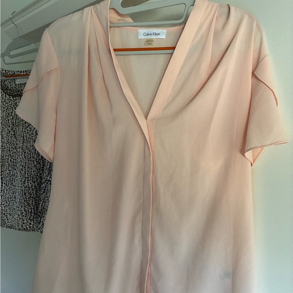 Calvin Klein Soft Pink Top